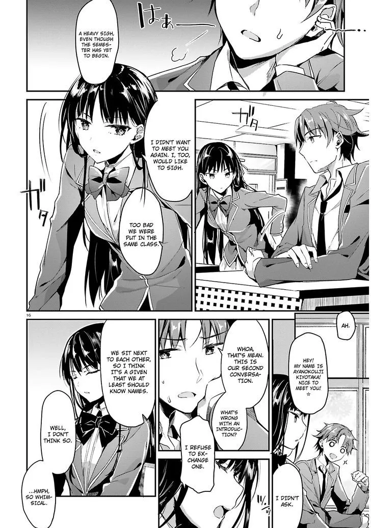 Youkoso Jitsuryoku Shijou Shugi No Kyoushitsu E - Page 16