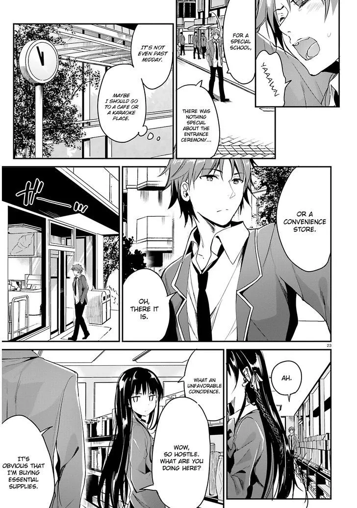 Youkoso Jitsuryoku Shijou Shugi No Kyoushitsu E - Page 23