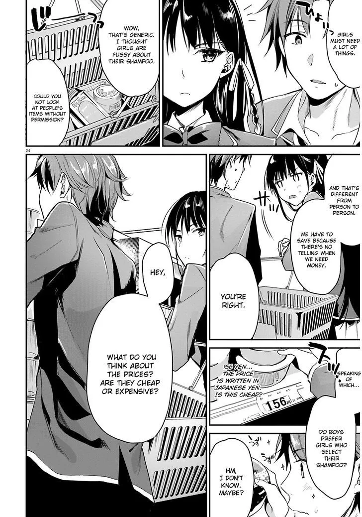 Youkoso Jitsuryoku Shijou Shugi No Kyoushitsu E - Page 24