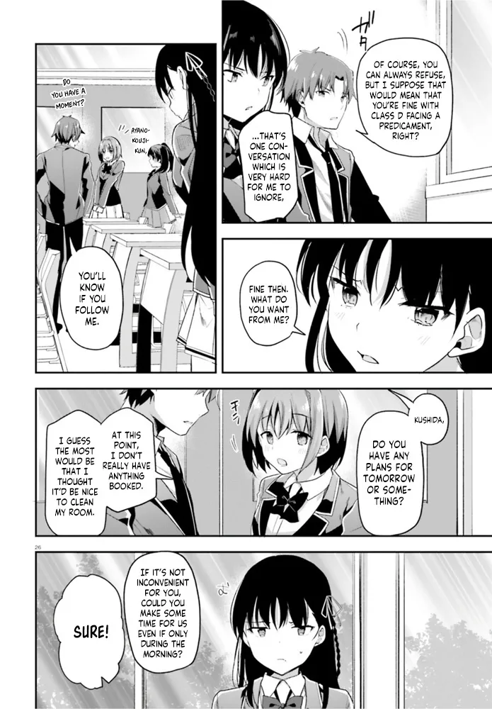 Youkoso Jitsuryoku Shijou Shugi No Kyoushitsu E - Page 26