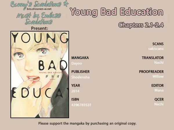 Young Bad Education Chapter 2.1 page 1 - MangaKakalot