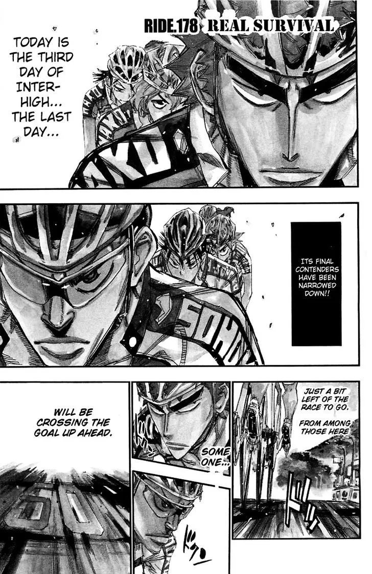 Yowamushi Pedal Chapter 178 page 1 - MangaKakalot