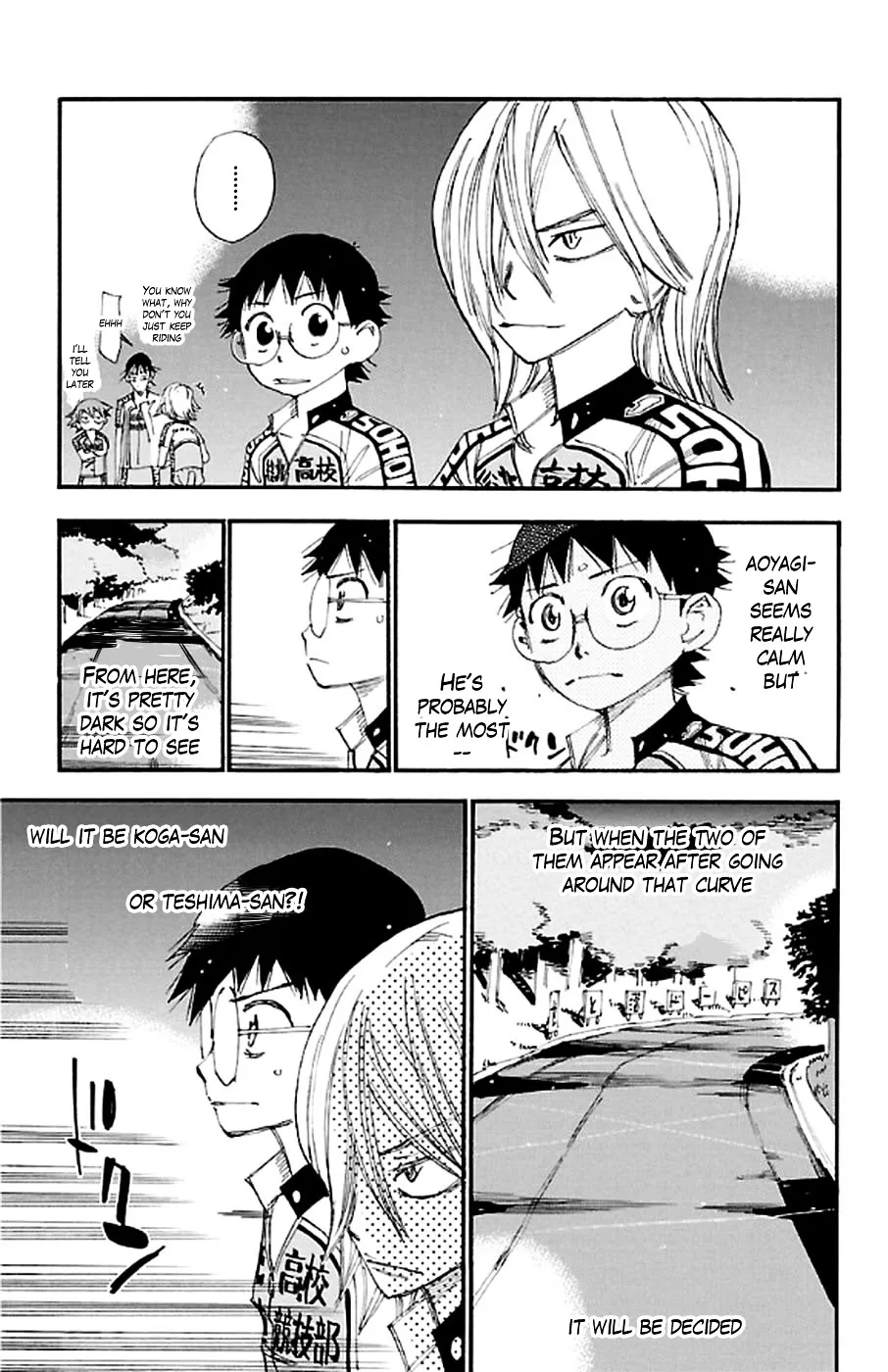 Yowamushi Pedal Chapter 288 page 12 - MangaKakalot