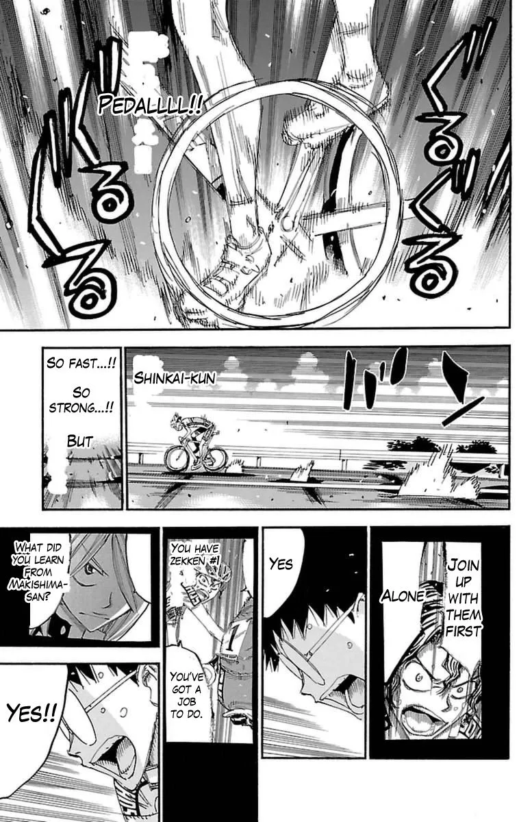 Yowamushi Pedal Chapter 367 page 7 - MangaKakalot