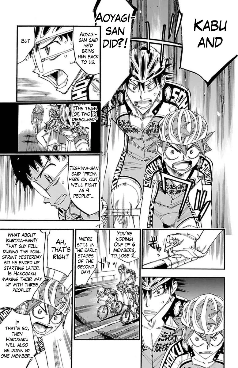 Yowamushi Pedal Chapter 370 page 8 - MangaKakalot