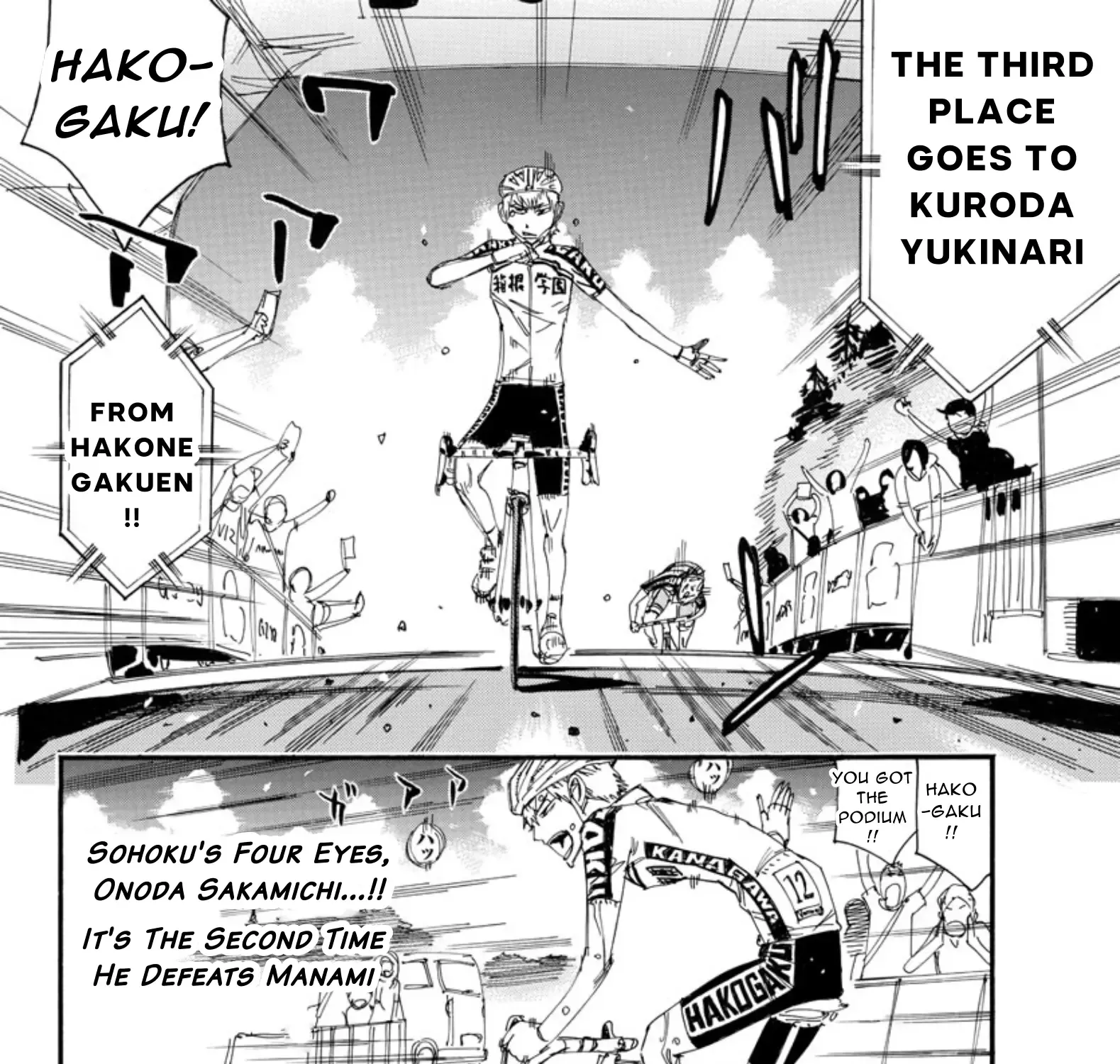 Yowamushi Pedal Chapter 542 page 17 - MangaKakalot