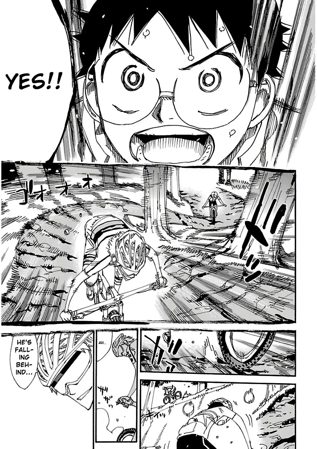 Yowamushi Pedal Chapter 550 page 3 - MangaNato