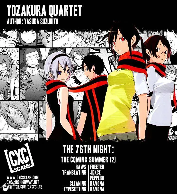 Yozakura Quartet Chapter 76 page 1 - MangaKakalot