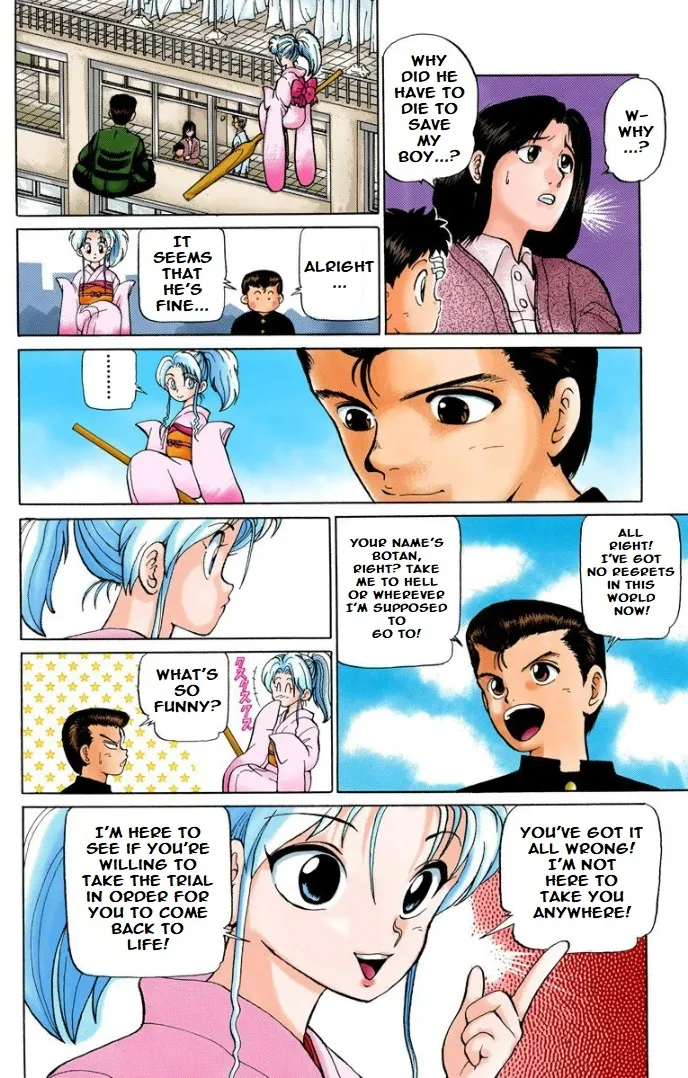 Yu Yu Hakusho - Digital Colored Comics Chapter 1 page 33 - MangaKakalot