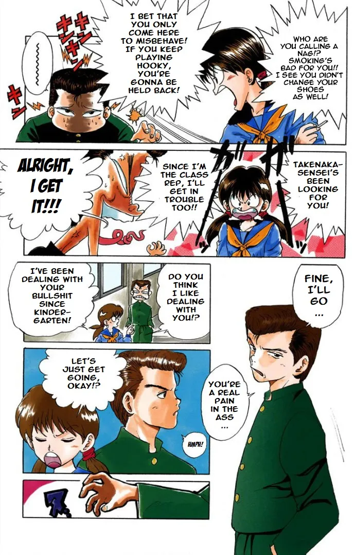 Yu Yu Hakusho - Digital Colored Comics Chapter 1 page 8 - MangaKakalot