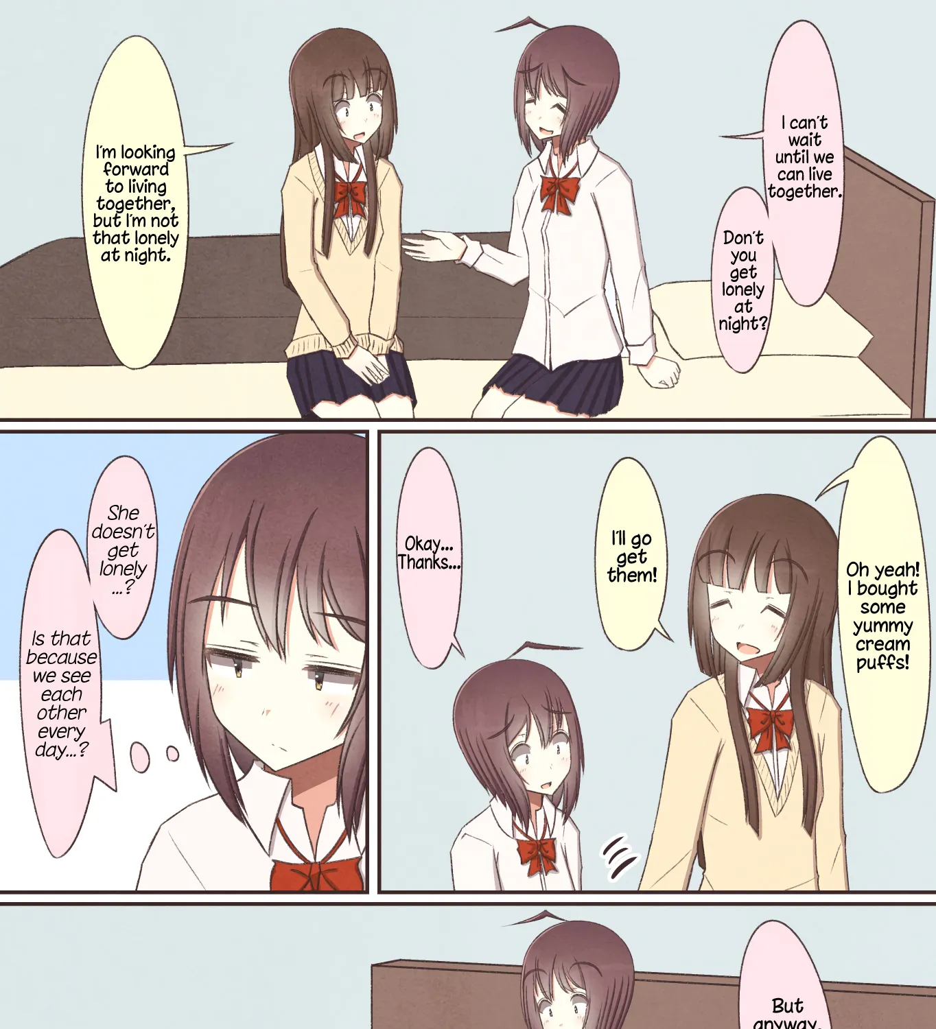 Yuri Couple Chapter 24 page 1 - MangaKakalot