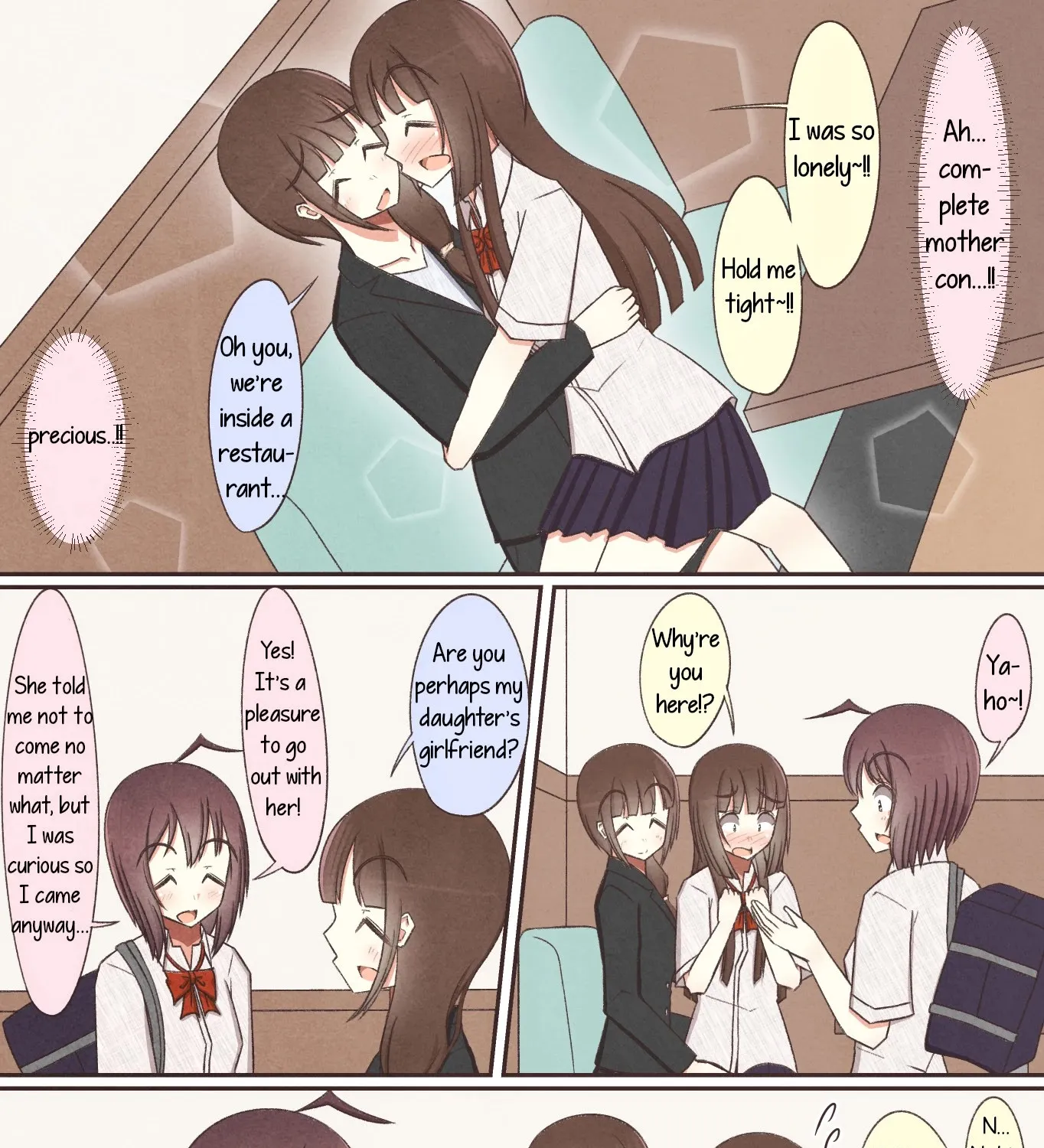 Yuri Couple Chapter 30 page 9 - MangaKakalot