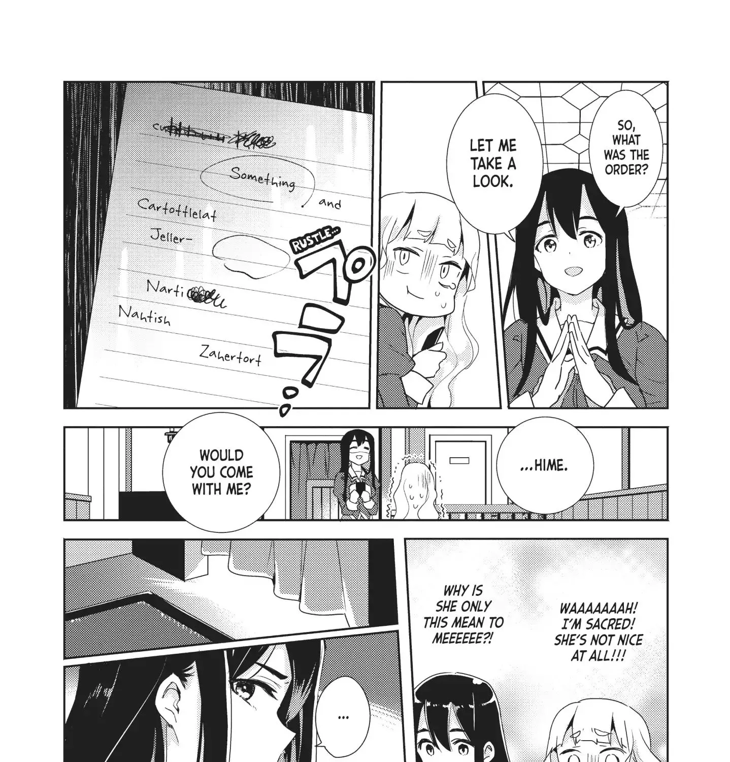 Yuri Is My Job! Chapter 4 page 35 - MangaKakalot