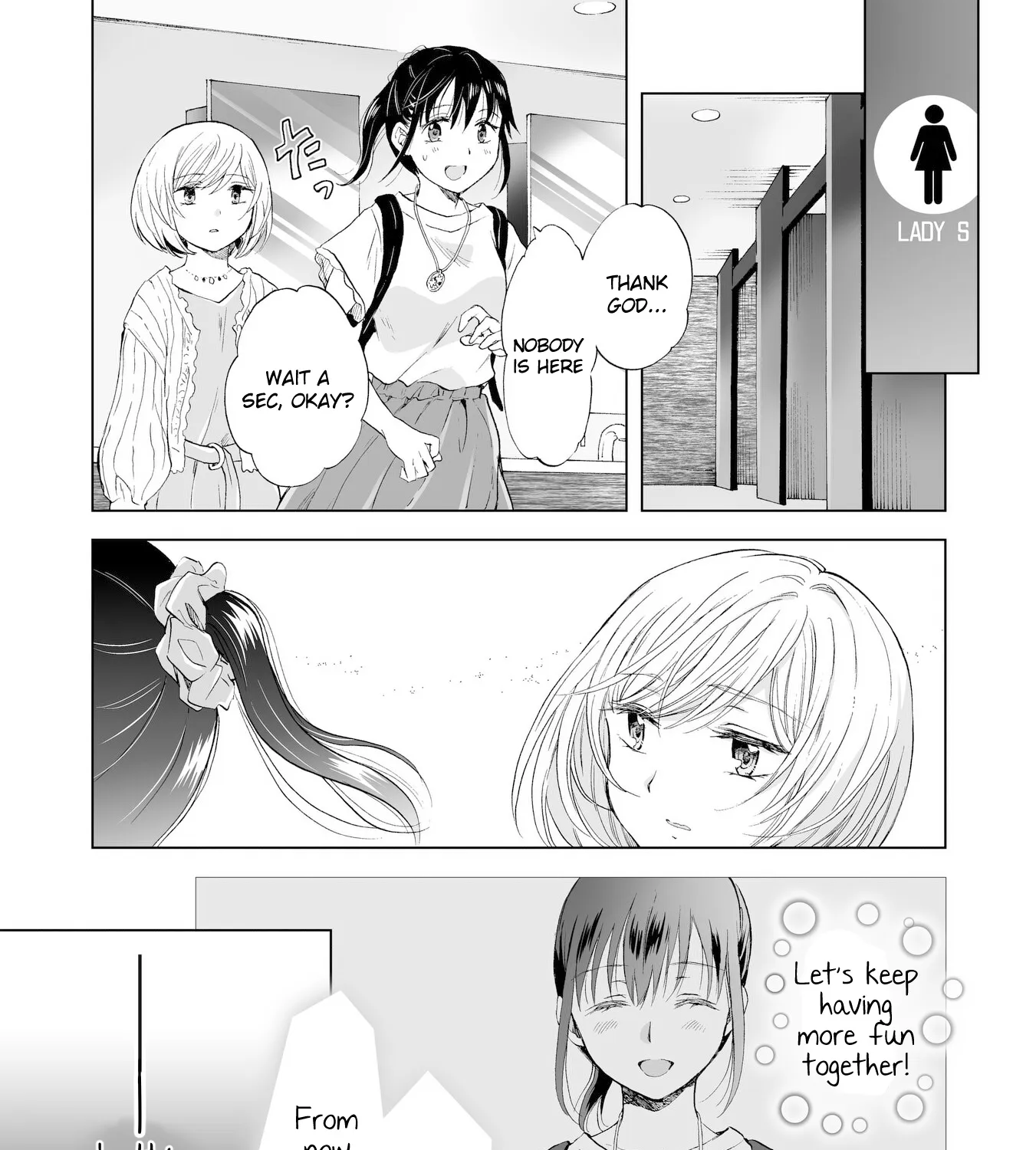 Yuri SM de Futari no Kimochi wa Tsunagarimasu ka? Chapter 13.2 page 25 - MangaNato