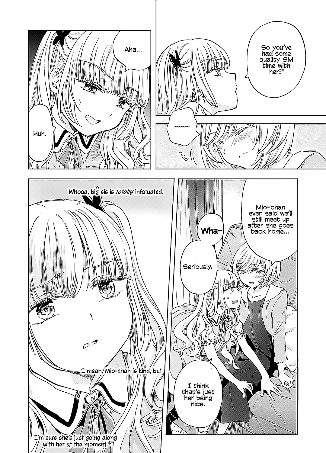 Yuri SM de Futari no Kimochi wa Tsunagarimasu ka? Chapter 21 page 5 - MangaNato