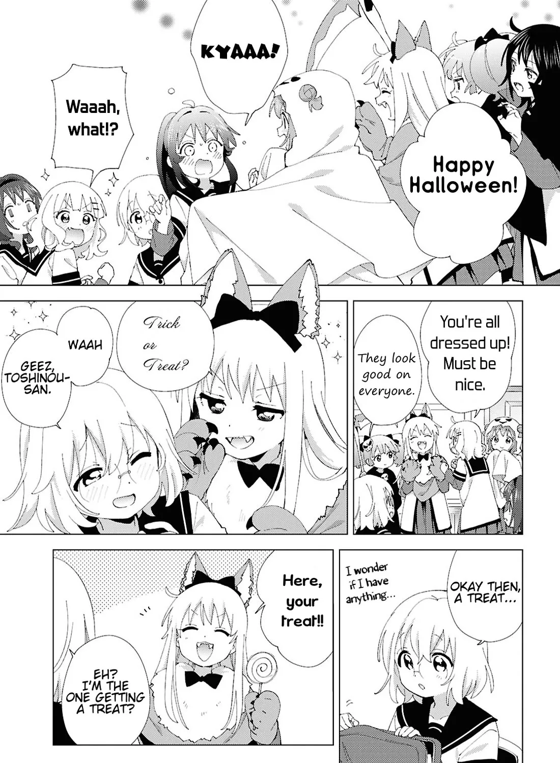 Yuru Yuri Chapter 215 page 5 - MangaNato