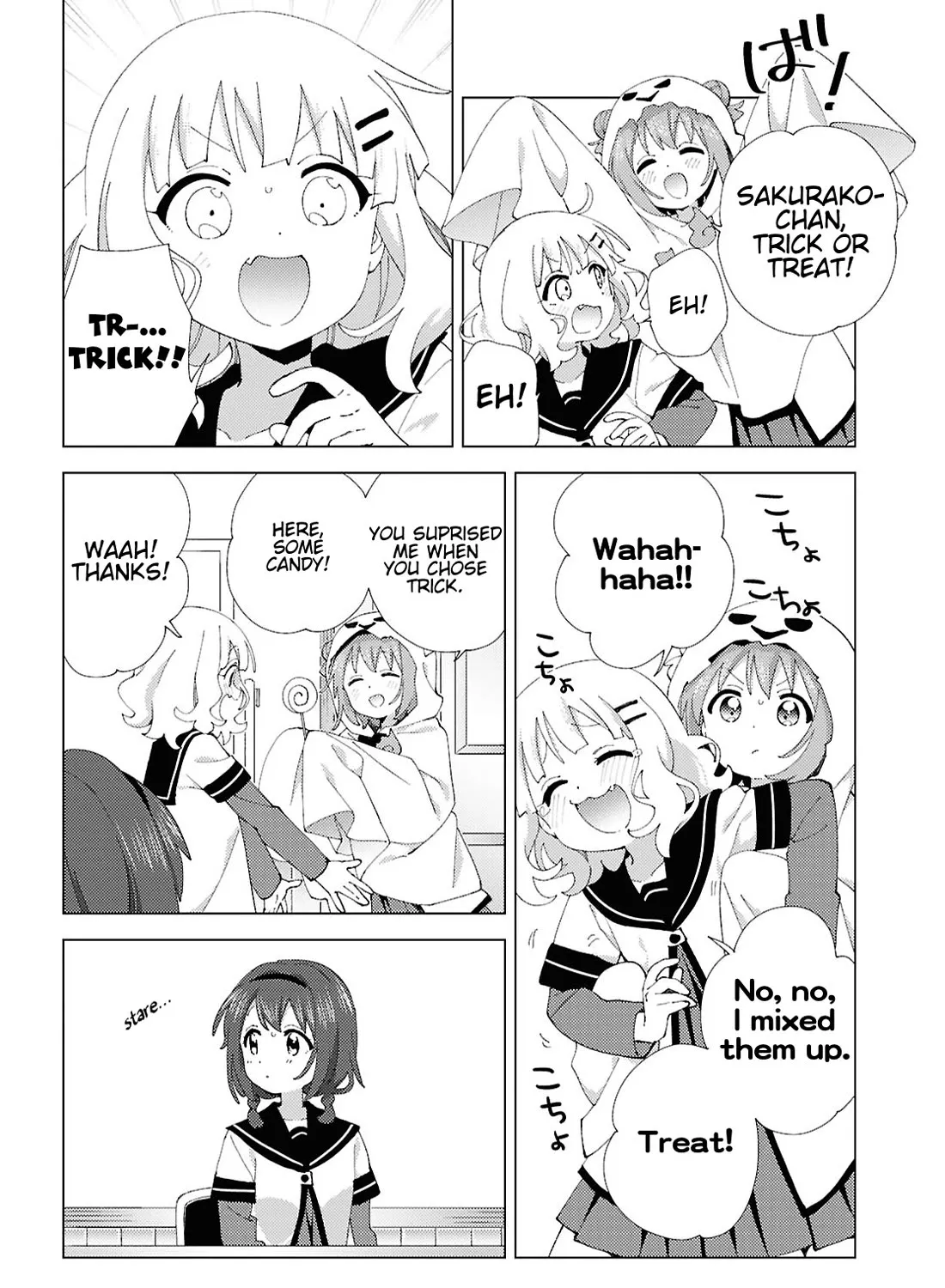 Yuru Yuri Chapter 215 page 7 - MangaNato