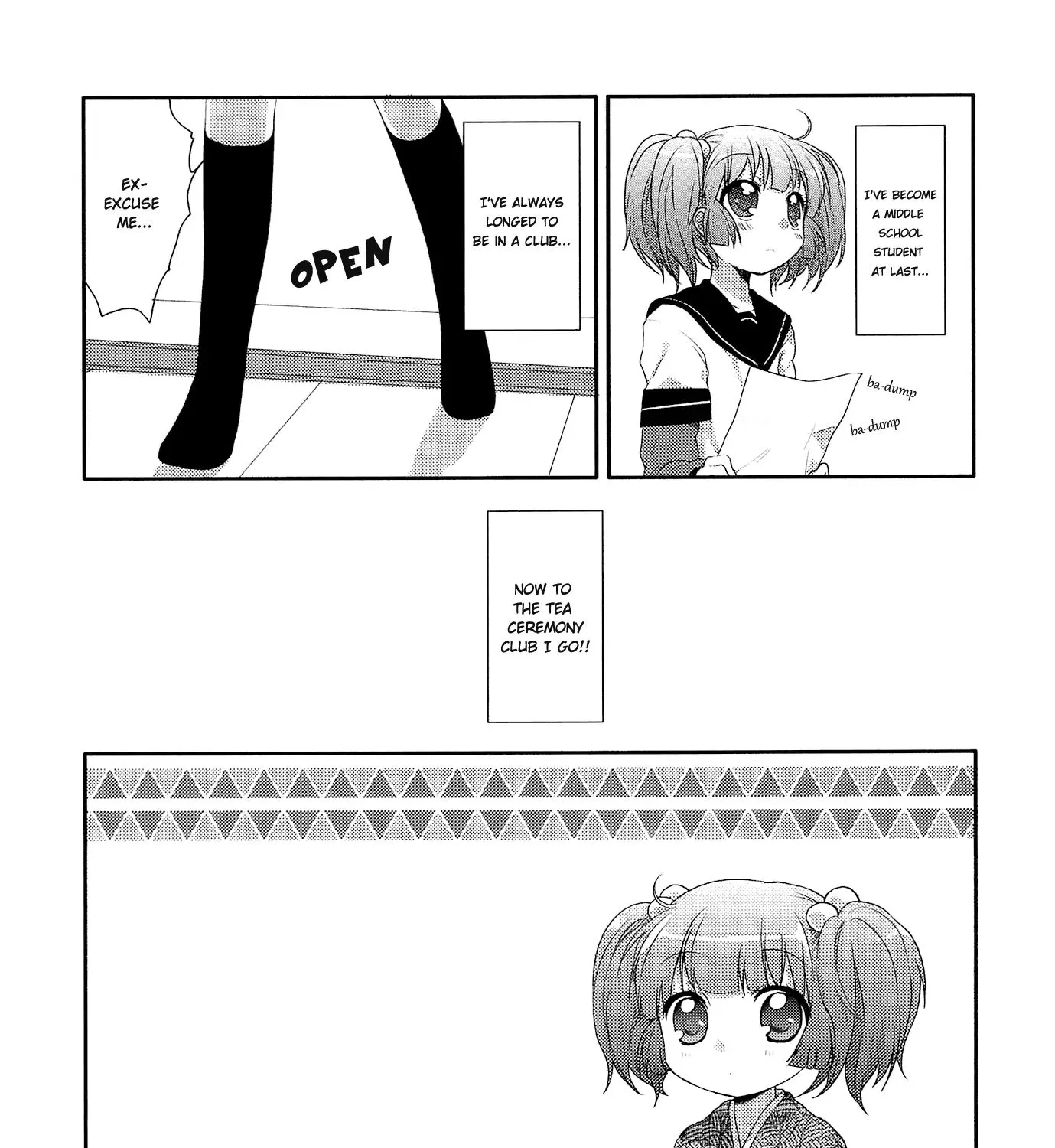 Yuru Yuri Chapter 4 page 1 - MangaKakalot