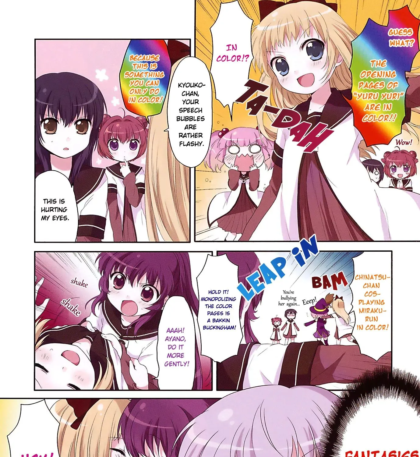 Yuru Yuri Chapter 6 page 1 - MangaKakalot