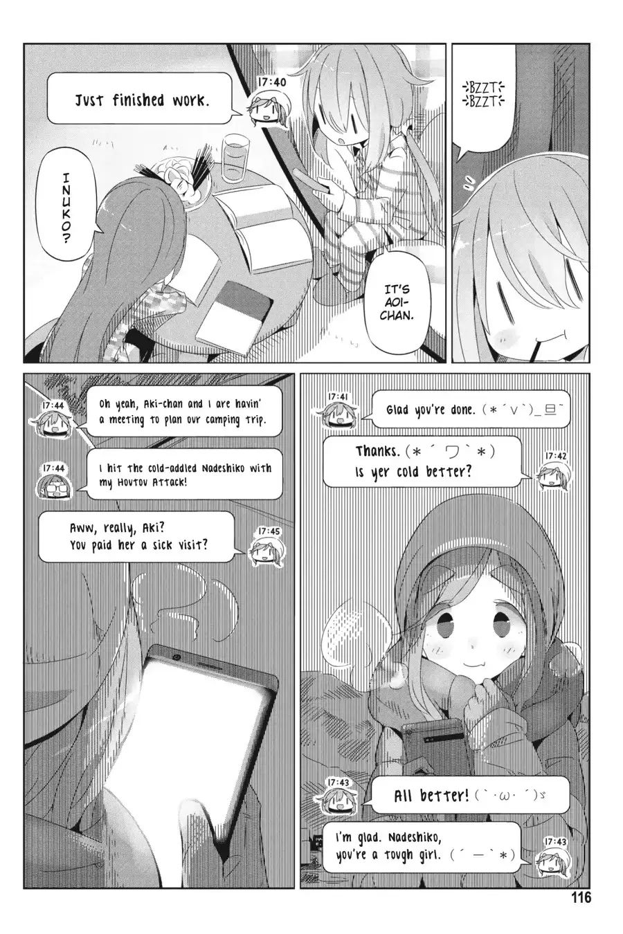 Yurucamp Chapter 17 page 24 - MangaNato