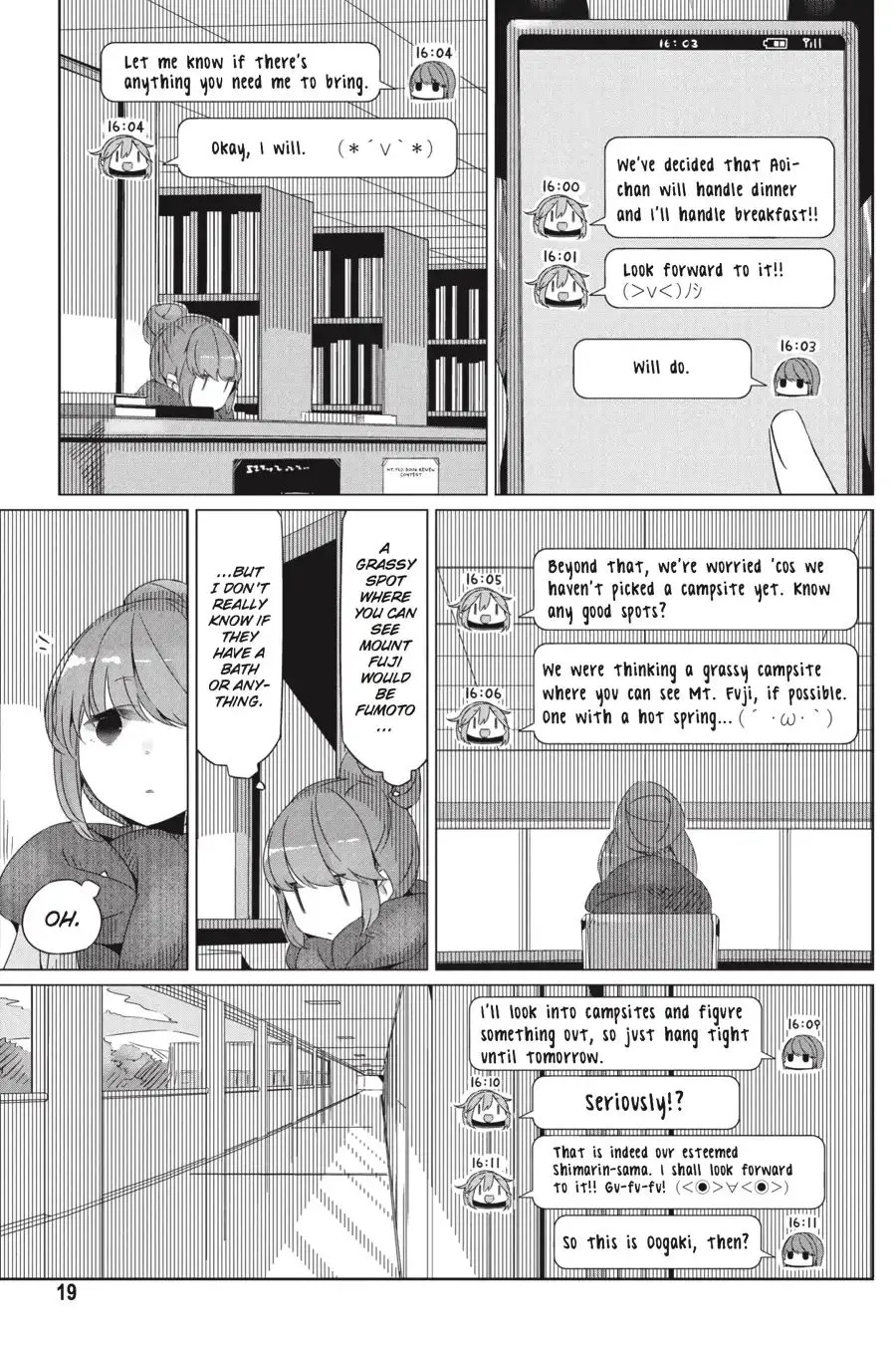 Yurucamp Chapter 19 page 20 - MangaNato