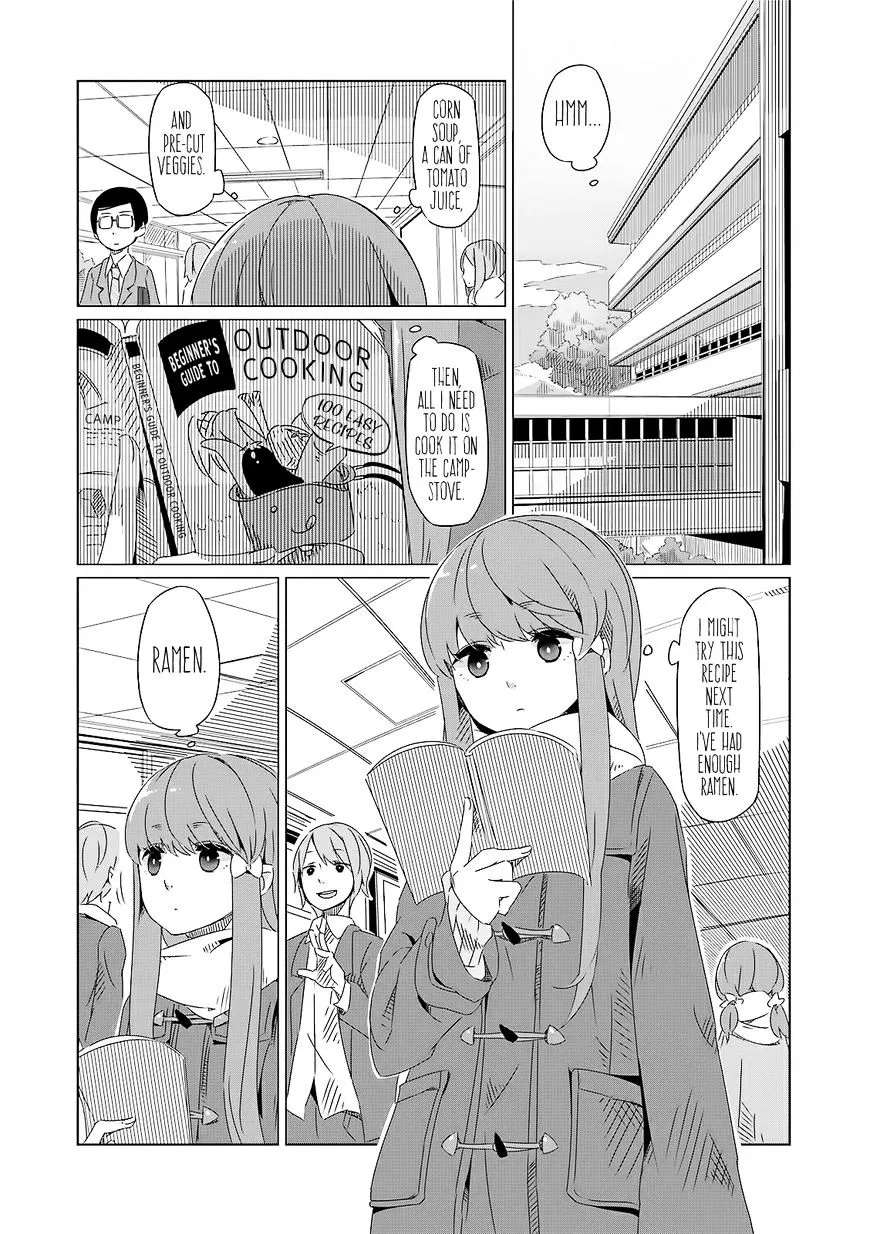 Yurucamp Chapter 2 page 1 - MangaNato