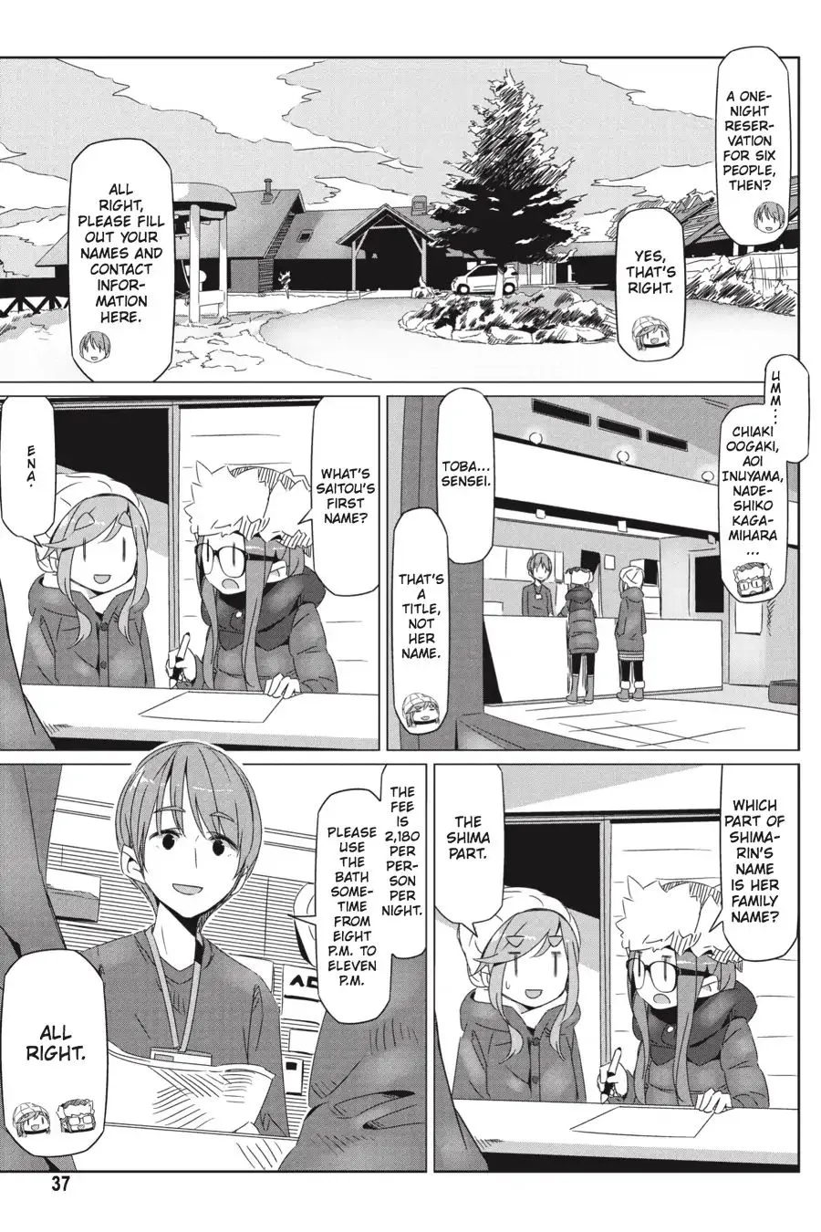 Yurucamp Chapter 20 page 4 - MangaNato