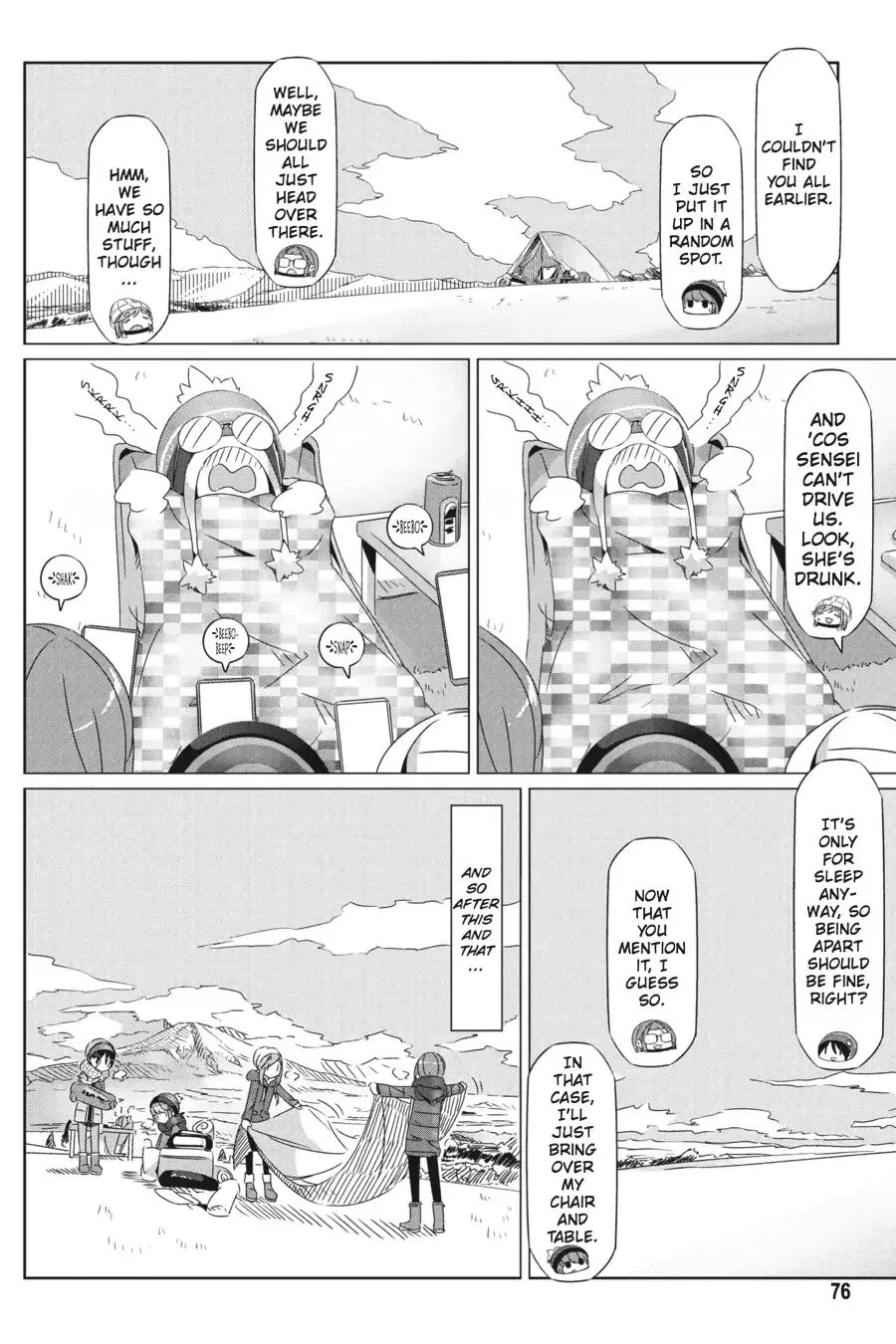 Yurucamp Chapter 21 page 14 - MangaNato