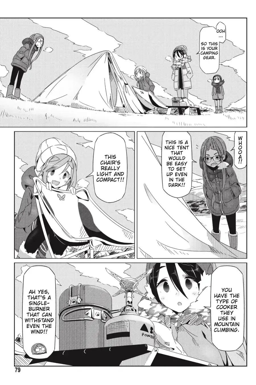 Yurucamp Chapter 21 page 17 - MangaNato