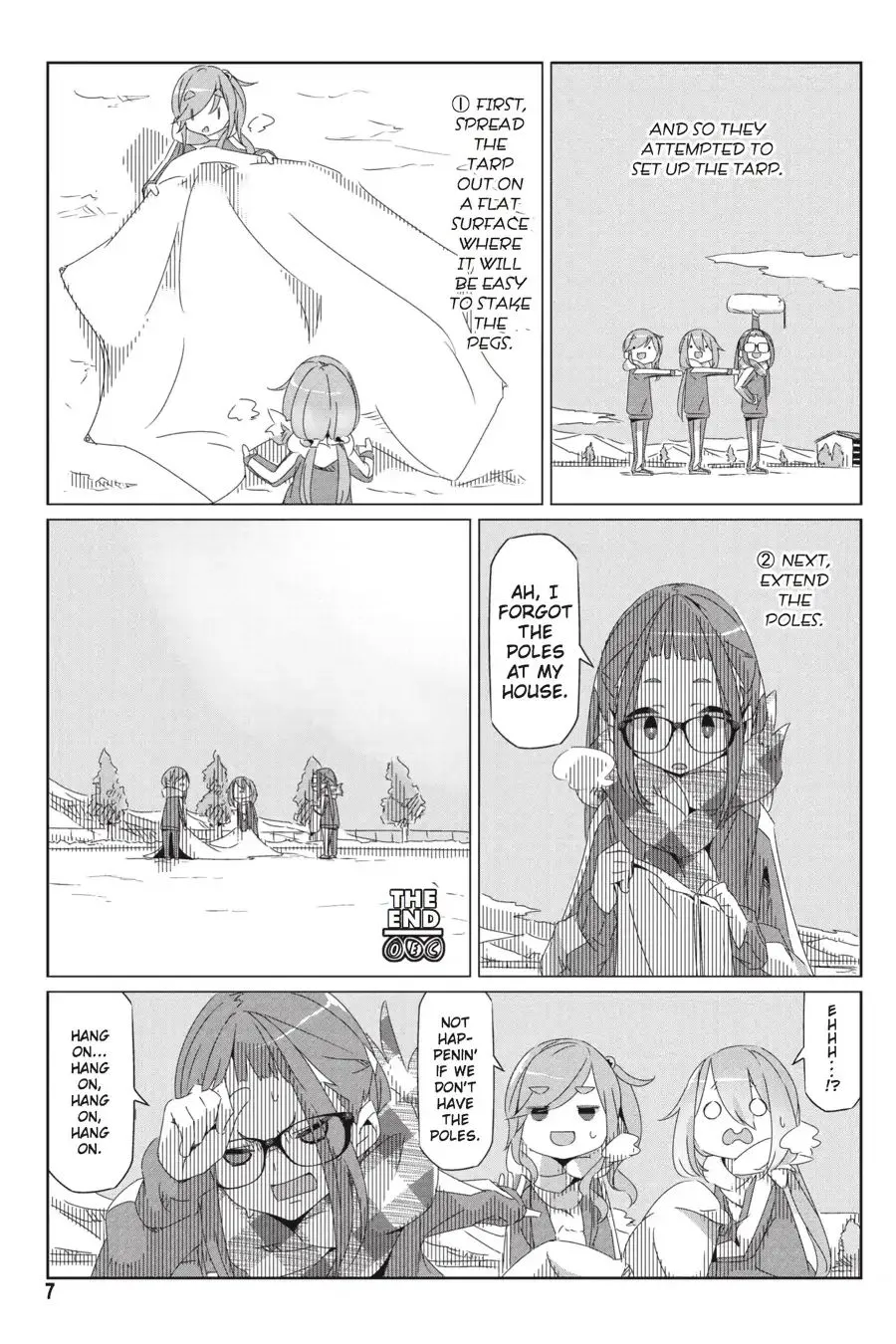 Yurucamp Chapter 29 page 8 - MangaNato