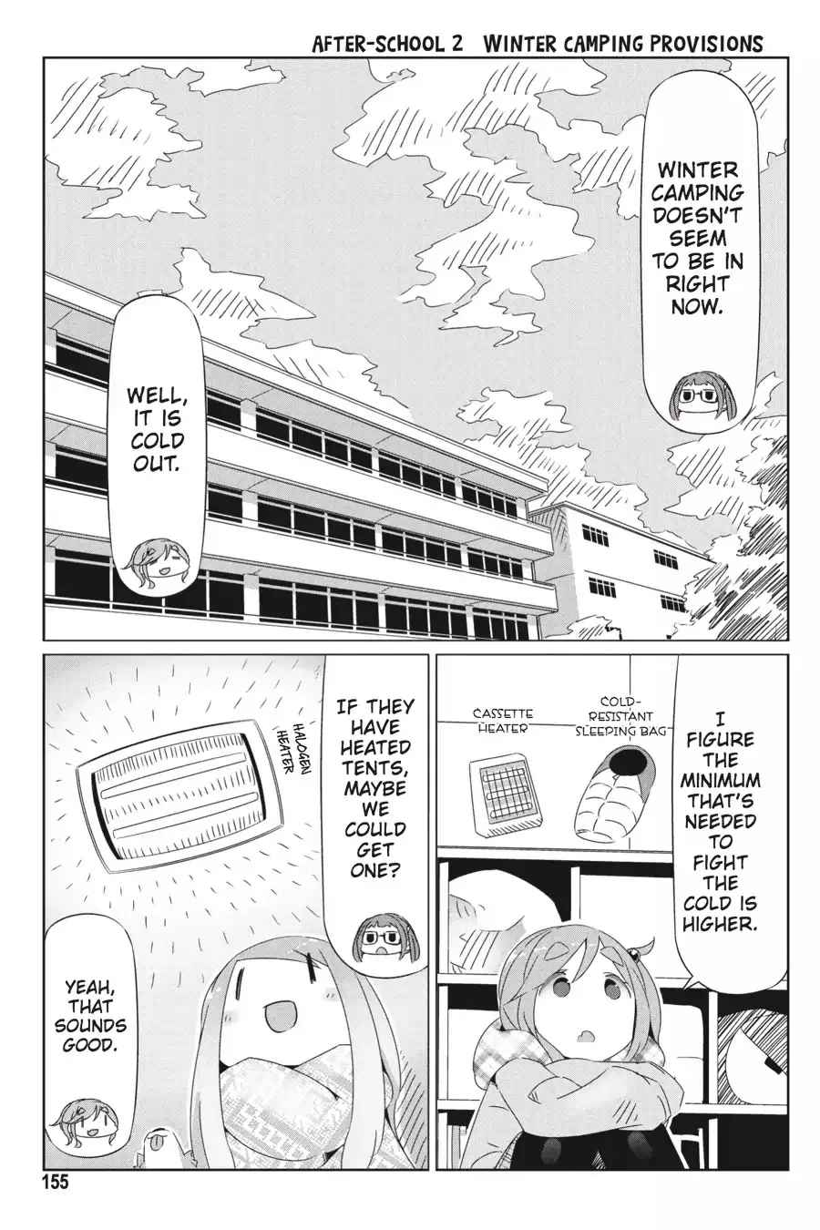 Yurucamp Chapter 3.1 page 3 - MangaNato