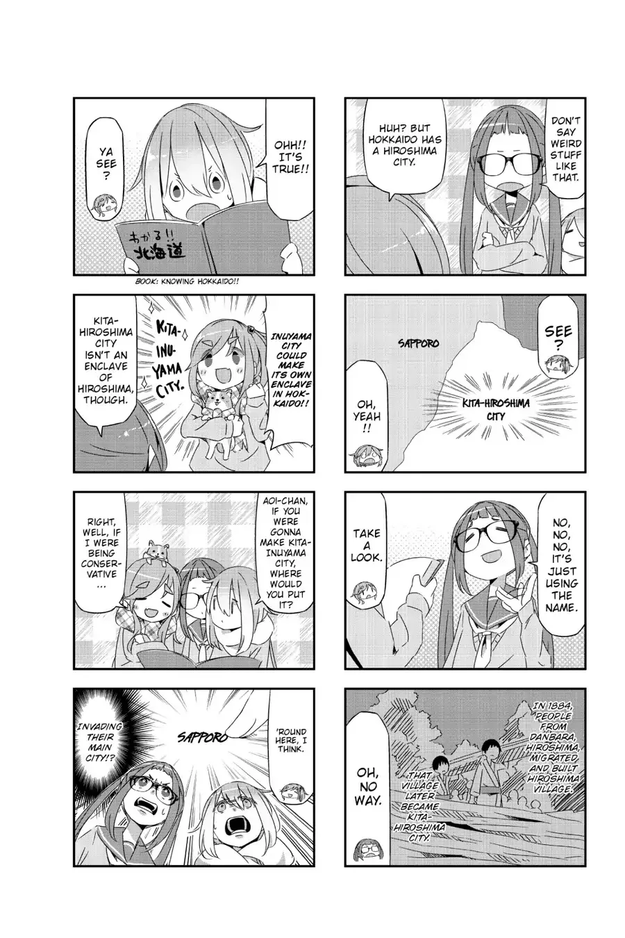 Yurucamp Chapter 3.1 page 27 - MangaNato