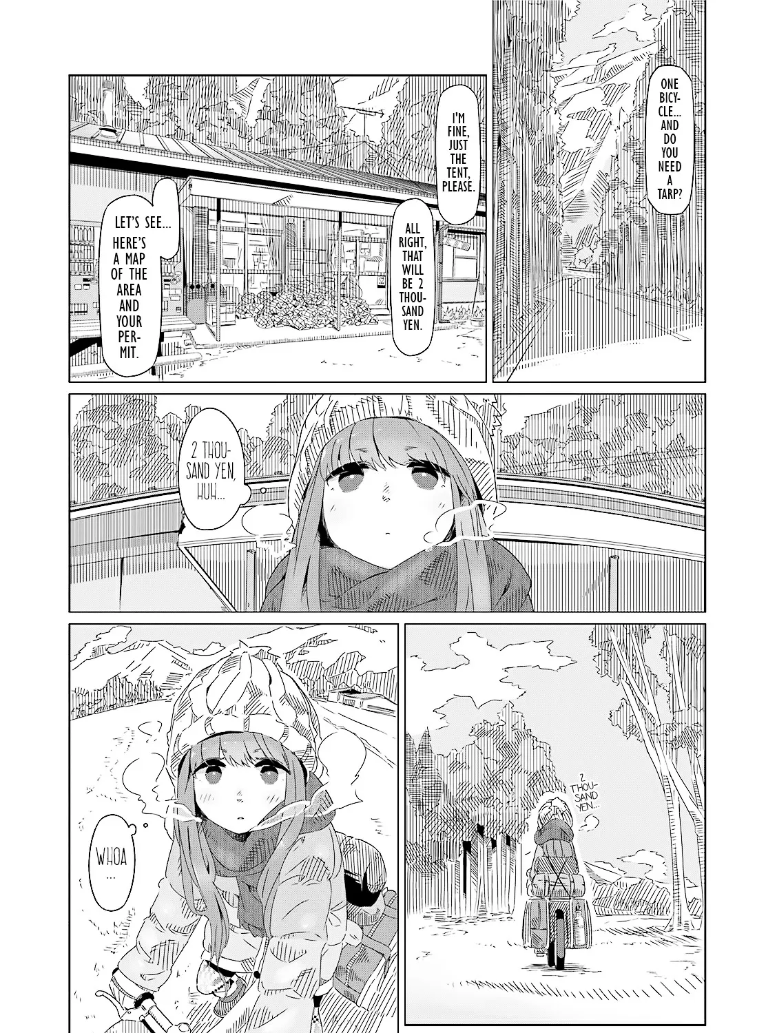 Yurucamp Chapter 3 page 1 - MangaNato