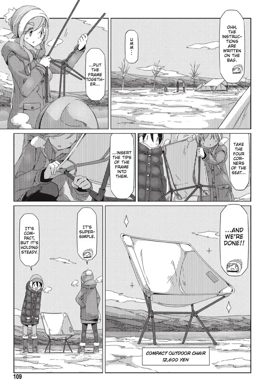 Yurucamp Chapter 33 page 3 - MangaNato