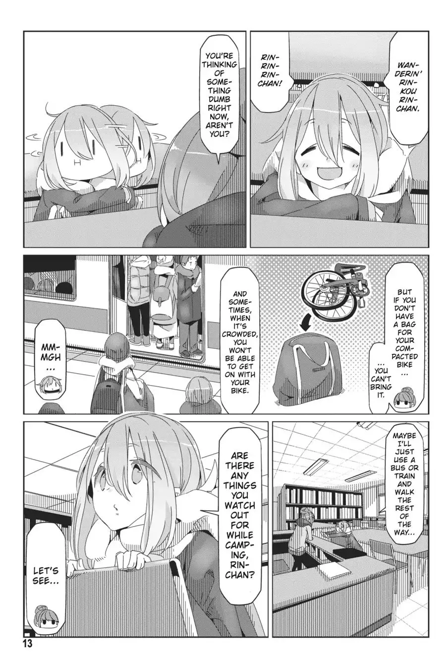 Yurucamp Chapter 35 page 15 - MangaNato