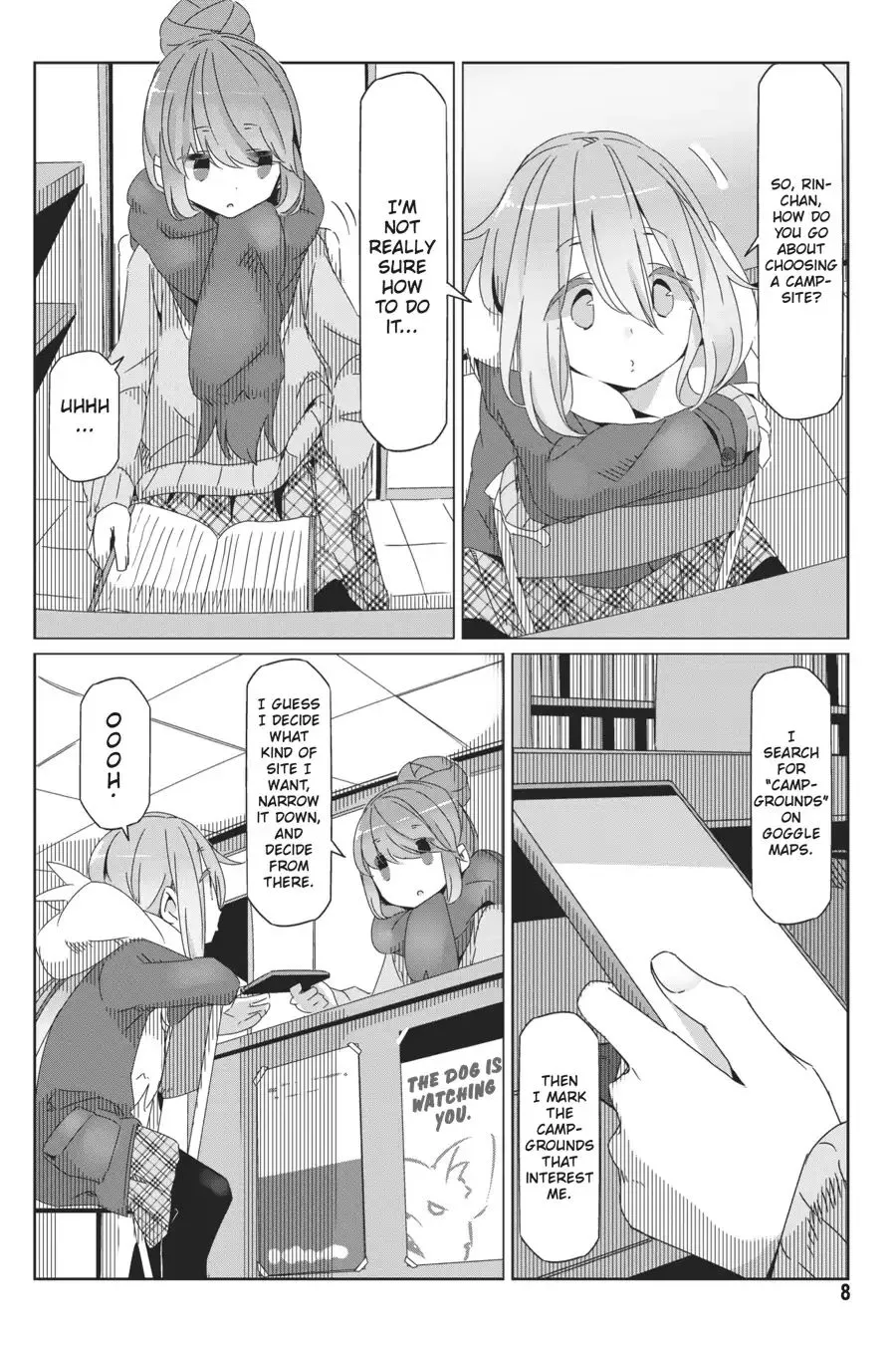 Yurucamp Chapter 35 page 10 - MangaNato