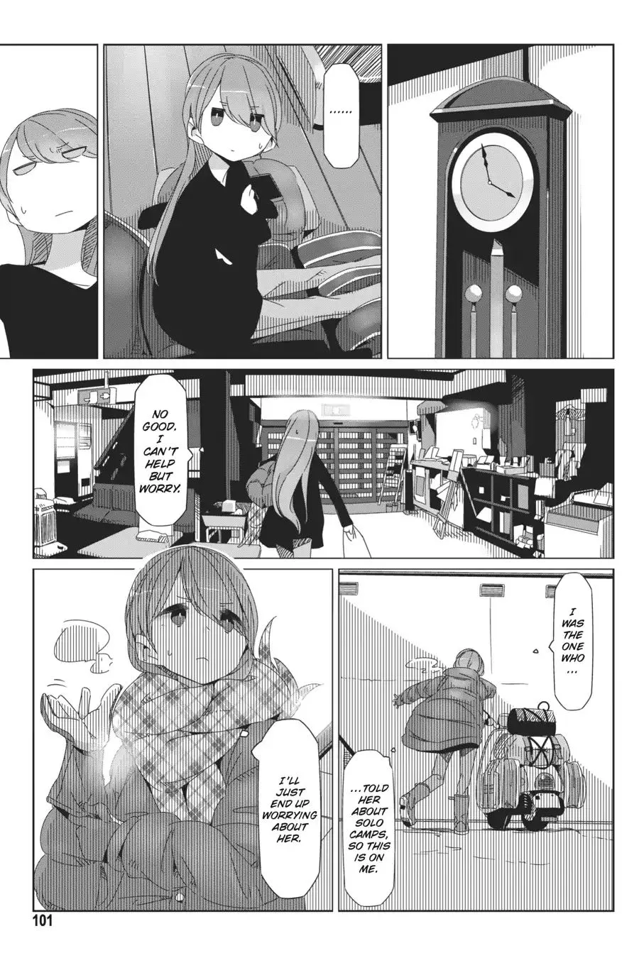 Yurucamp Chapter 38 page 21 - MangaNato