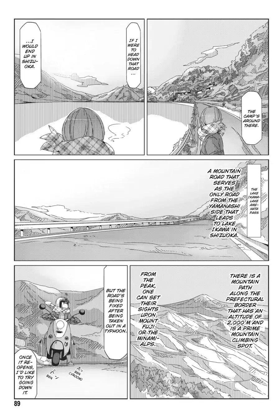 Yurucamp Chapter 38 page 9 - MangaNato