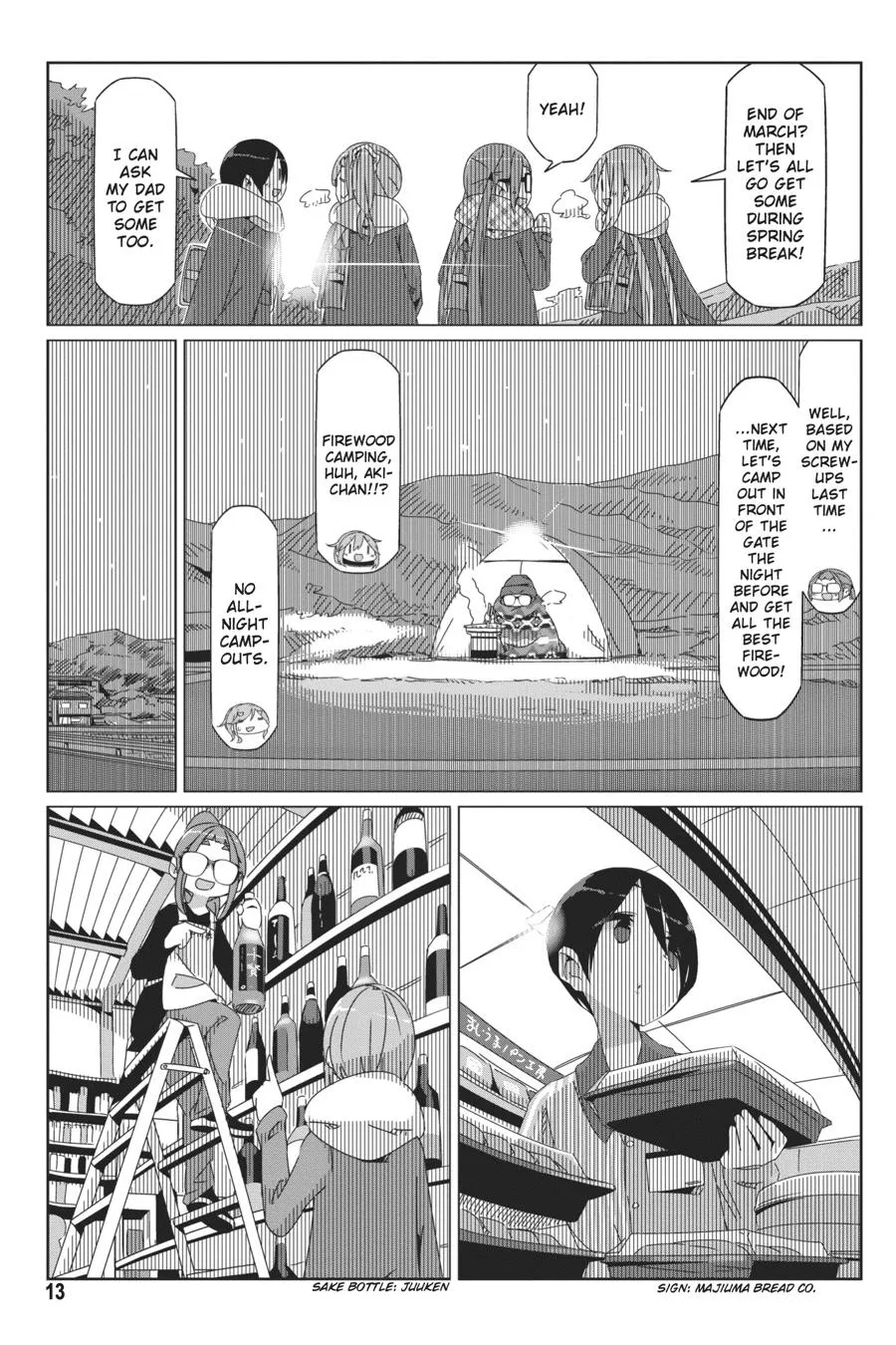 Yurucamp Chapter 41 page 15 - MangaNato