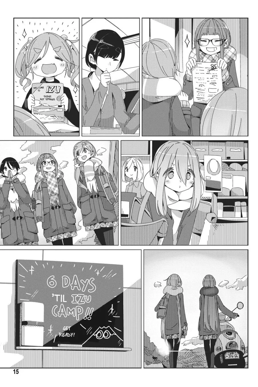 Yurucamp Chapter 41 page 17 - MangaNato