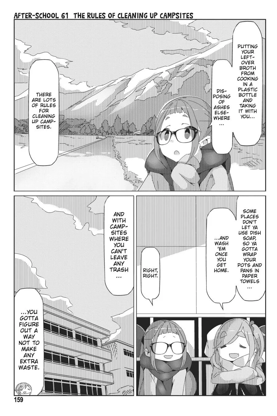 Yurucamp Chapter 46.5 page 1 - MangaKakalot