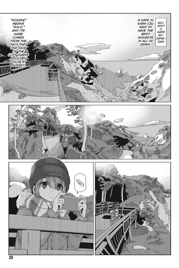 Yurucamp Chapter 48 page 1 - MangaNato