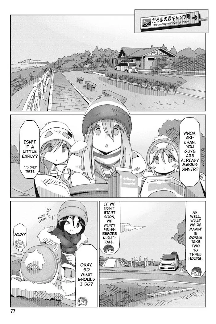 Yurucamp Chapter 49 page 22 - MangaNato