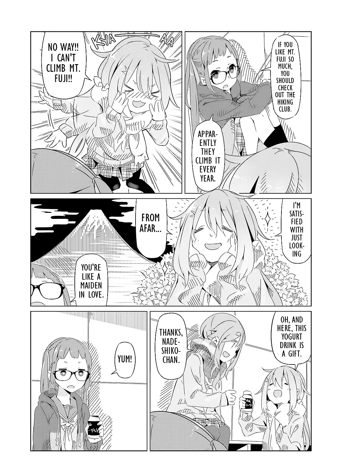 Yurucamp Chapter 5 page 3 - MangaNato