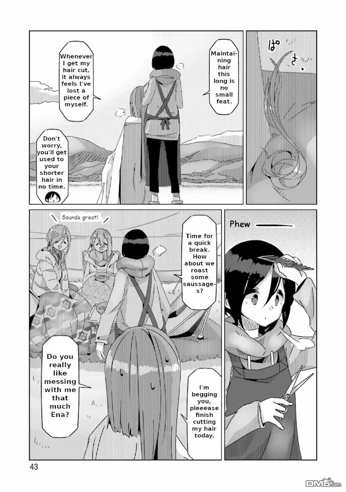 Yurucamp Chapter 54 page 15 - MangaNato