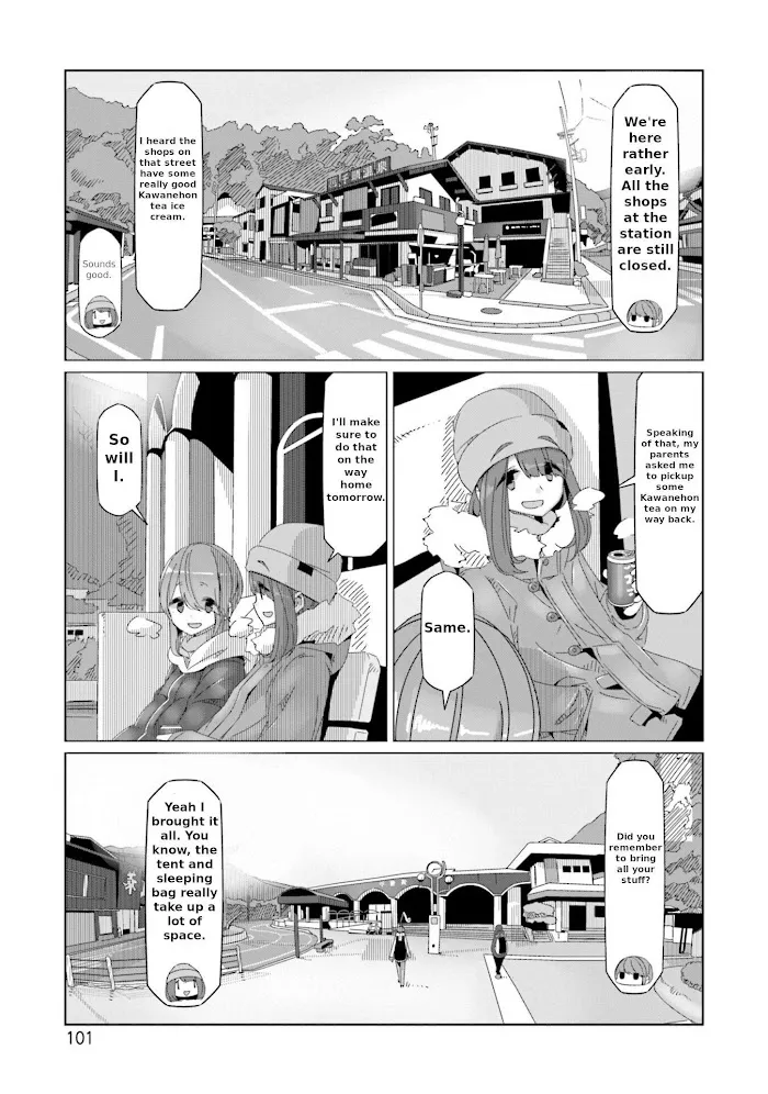 Yurucamp Chapter 56 page 21 - MangaNato