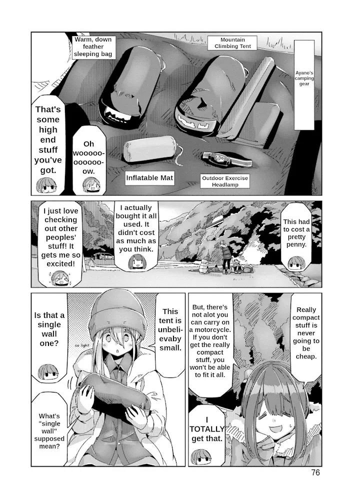 Yurucamp Chapter 60 page 22 - MangaNato