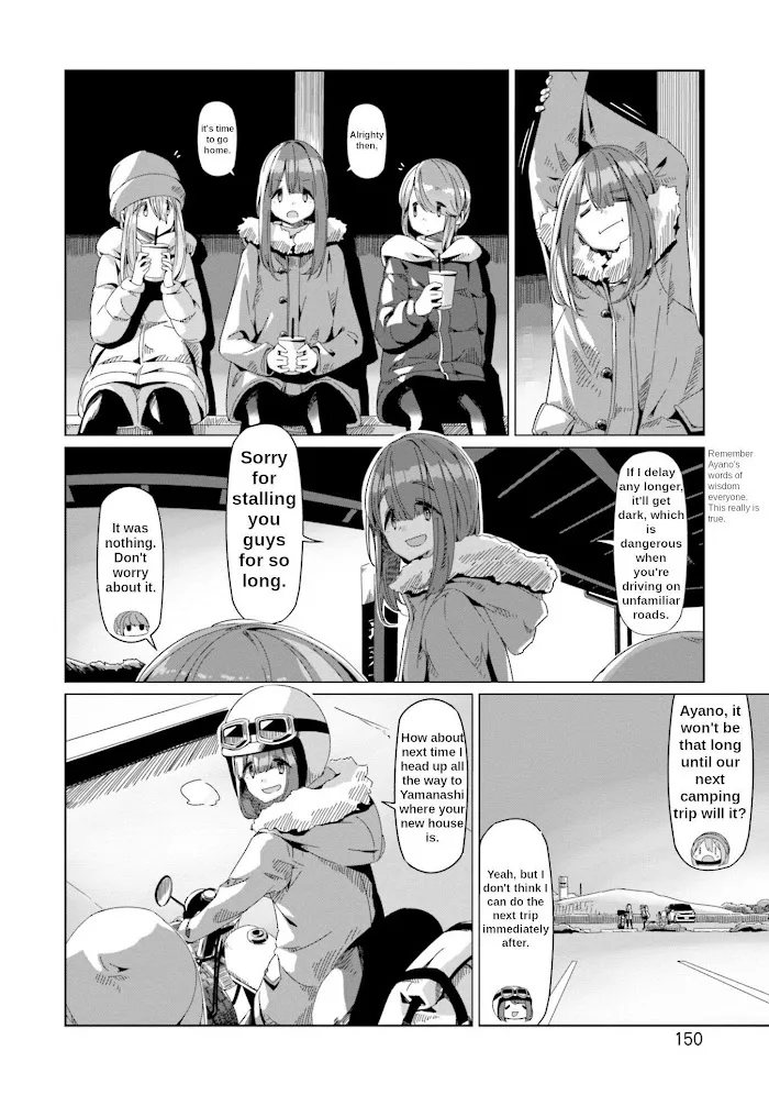 Yurucamp Chapter 63 page 19 - MangaNato