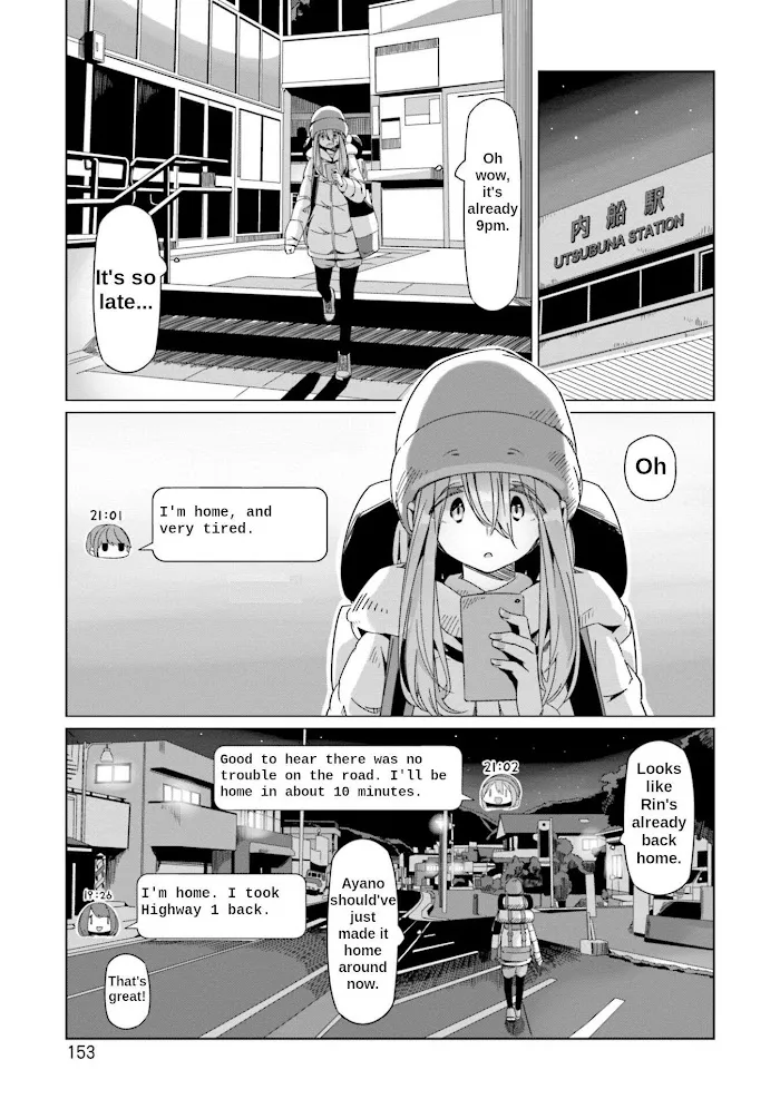 Yurucamp Chapter 63 page 22 - MangaNato