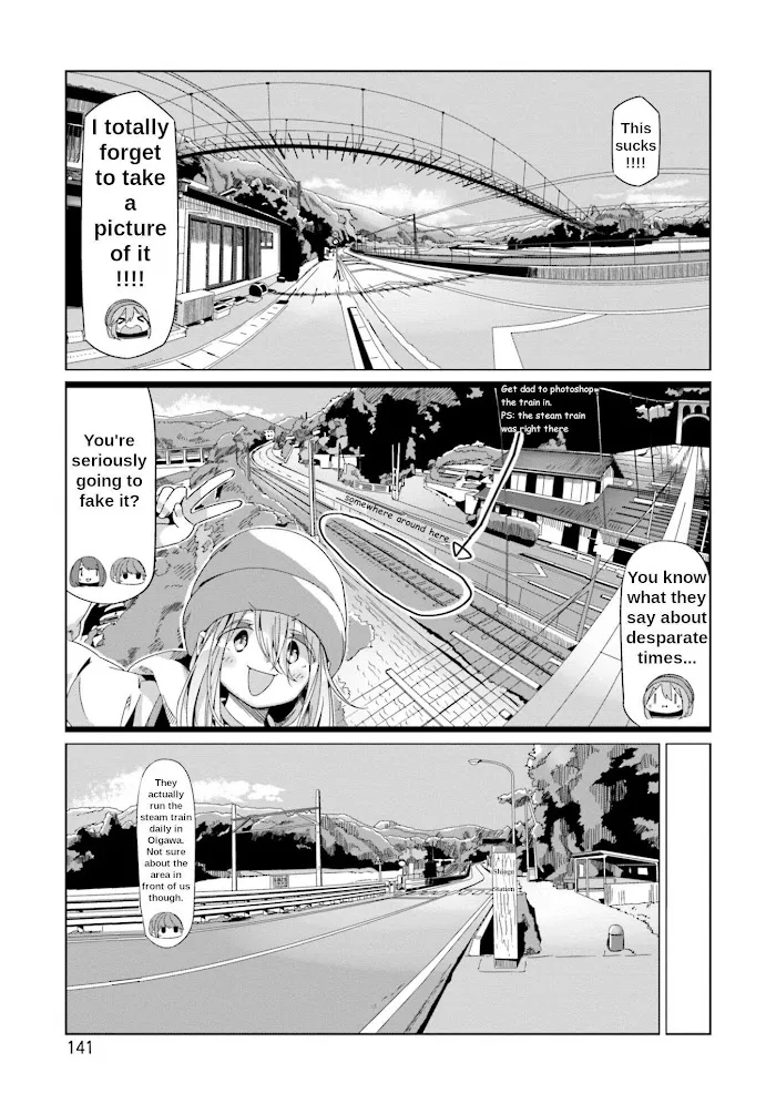 Yurucamp Chapter 63 page 10 - MangaNato